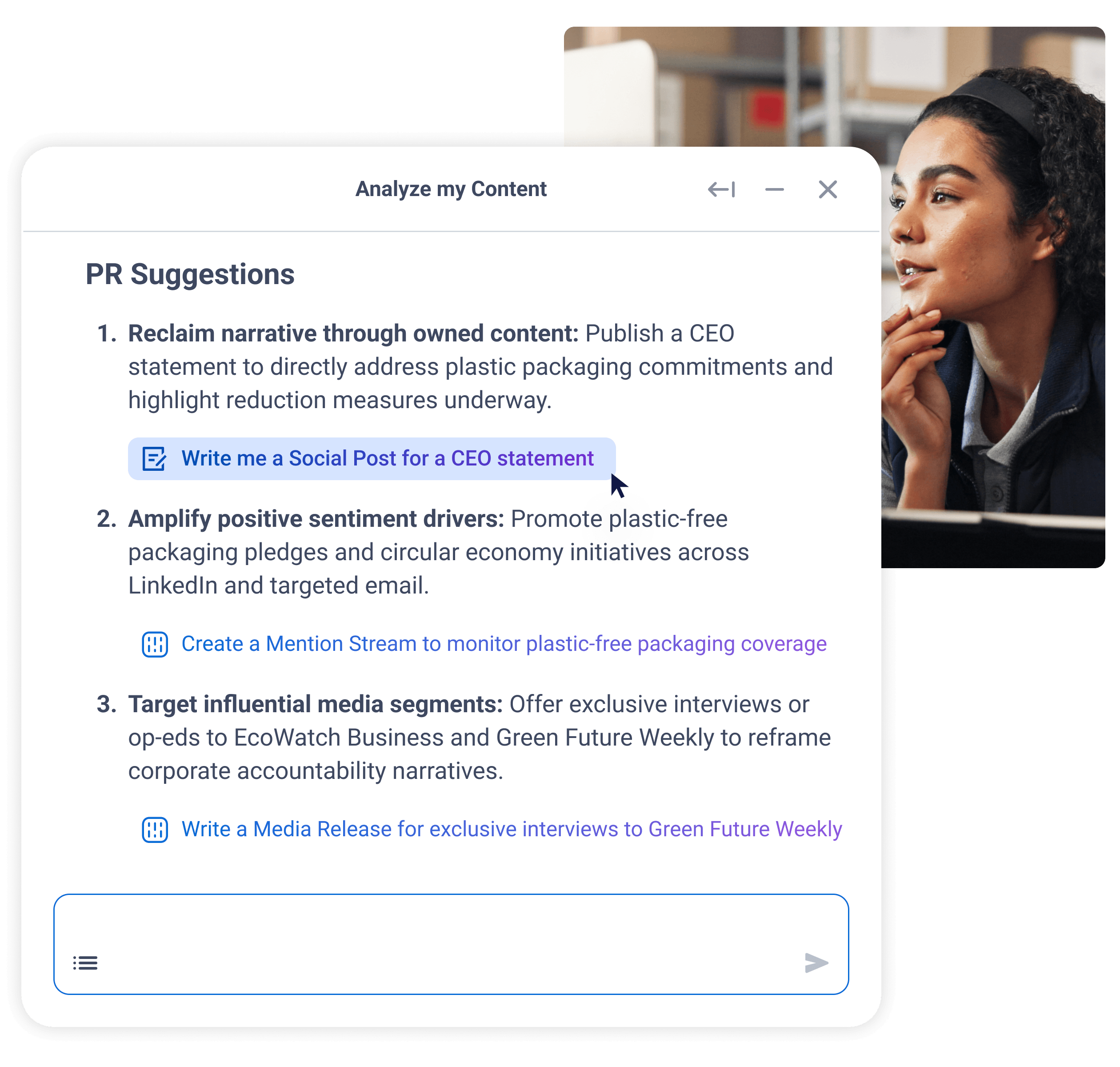 cisionone-ai-assistant-content-analysis-pr-suggestions