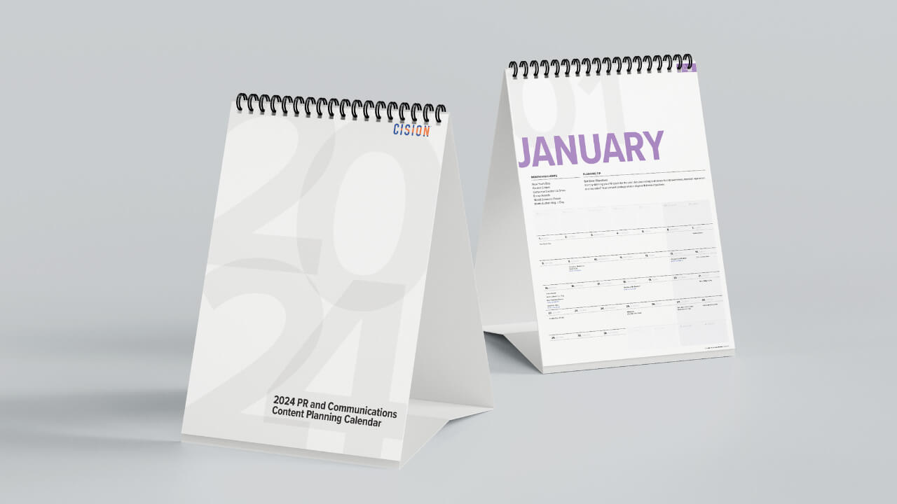 2024 PR and Comms Content Planning Calendar