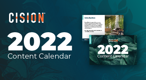 2022 Content Calendar