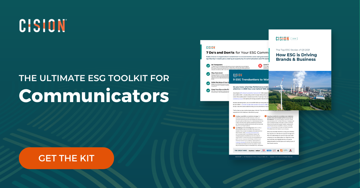 The Ultimate ESG Toolkit for Communicators