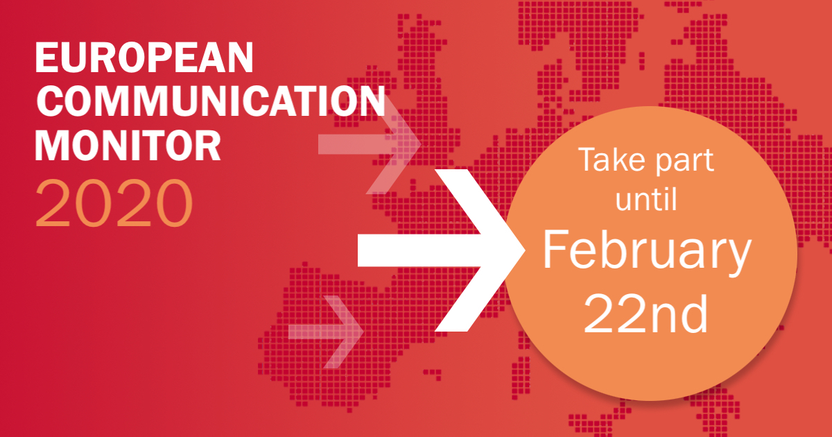 Jetzt teilnehmen am European Communication Monitor 2020: Cision Insights unterstützt die weltweit größte Befragung der PR-Branche